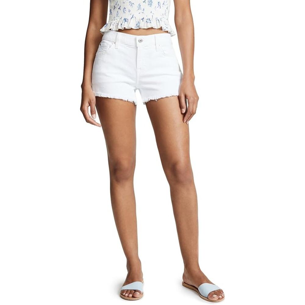 7 For All Mankind Women's Cut Off Short